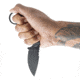 Toor Knives SOF Karsumba S Fixed Blade Knife, 2.5in, CPM M4 Blade, Drop Point Blade, G10, Black, Socom Black, Black, Karsumba S- Socom Black