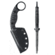 Toor Knives SOF Karsumba S Fixed Blade Knife, 2.5in, CPM M4 Blade, Drop Point Blade, G10, Black, Socom Black, Black, Karsumba S- Socom Black