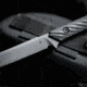 Toor Knives SOF Vespen Fixed Blade Knife, 4.3in, CPM M4 Blade, Modified Tanto Blade, G10, Black, Phantom Grey, Black, Vespen- Phantom Grey