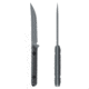 Toor Knives SOF Vespen Fixed Blade Knife, 4.3in, CPM M4 Blade, Modified Tanto Blade, G10, Black, Phantom Grey, Black, Vespen- Phantom Grey