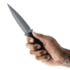 Toor Knives Specter Fixed Blade Knife, 4.75in, CPM M4 Steel, G10 Handle, Phantom Grey, Black Hydro Static, Specter - Phantom Grey