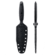 Toor Knives Specter Fixed Blade Knife, 4.75in, CPM M4 Steel, G10 Handle, SoCom Black, Black Hydro Static, Specter - SoCom Black