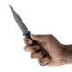 Toor Knives Specter R Fixed Blade Knife, 4.25in, CPM M4 Steel, G10 Handle, Phantom Grey, Black Hydro Static, Specter R - Phantom Grey