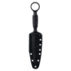 Toor Knives Specter R Fixed Blade Knife, 4.25in, CPM M4 Steel, G10 Handle, SoCom Black, Black Hydro Static, Specter R - SoCom Black