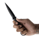 Toor Knives Specter R Fixed Blade Knife, 4.25in, CPM M4 Steel, G10 Handle, SoCom Black, Black Hydro Static, Specter R - SoCom Black