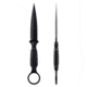 Toor Knives Specter R Fixed Blade Knife, 4.25in, CPM M4 Steel, G10 Handle, SoCom Black, Black Hydro Static, Specter R - SoCom Black