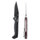 Toor Knives Dropwing Folding Knife, 3.5 in, CPM MagnaCut, Drop Point, G10, Shadow Black Handle, Dropwing - Shadow Black