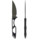 Toor Knives Willow Fixed Blade Knife, 3.75in, CPM 3V Steel, Black, G10, Spanish Moss, Willow - Spanish Moss