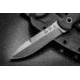 TOPS Knives El Pionero Blackout Edition Fixed Blade Knife, 3.38in, 1095 Steel, Black G10 Handle, ELPO-03