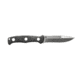 Tops Knives Al Mar Mini Sere Operator, Fixed Blade Knif, 4 in, Tumble Blade Finish, 154cm RC 58-60 Cryo Treated Steel, Black G10 Handle, AMAR-01