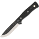 Tops Knives B.O.B. Hunter Black G-10 Fixed Blade Knife, 3.625in, 1095 Carbon Steel, Black, G10 Handle TPBROSBLK10