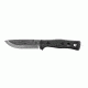 Tops Knives Brothers Of Bushcraft 154cm Fixed Blade Knife, w/G10 Handle, Black, 4.75in, BROS-154-BLK10