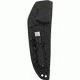 Tops Knives Brothers Of Bushcraft 154cm Fixed Blade Knife, w/Linen Micarta Handle, Tumble Finish, Black, 4.75in, BROS-TBF-02
