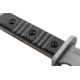 Tops Knives Desert Nomad Fixed Blade Knife, w/G10 handle, Black, 6.5in, DMAD-01