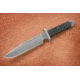 Tops Knives Desert Nomad Fixed Blade Knife, w/G10 handle, Black, 6.5in, DMAD-01