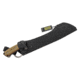 Tops Knives El Chete Fixed Blade Knife, 12 in, Midnight Bronze Blade, 1095 RC 56-58 Steel, Black Canvas Micarta Handle, w/dangler, ELCH-04