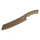 Tops Knives El Chete Fixed Blade Knife, 12 in, Midnight Bronze Blade, 1095 RC 56-58 Steel, Black Canvas Micarta Handle, w/dangler, ELCH-04