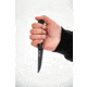 TOPS Knives El Pionero Blackout Edition Fixed Blade Knife, 3.38in, 1095 Steel, Spear Point, Black G10 Handle, ELPO-03