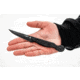 TOPS Knives El Pionero Blackout Edition Fixed Blade Knife, 3.38in, 1095 Steel, Spear Point, Black G10 Handle, ELPO-03