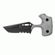 Tops Knives Grim Ripper Fixed Blade Knife, Gray, 3.75in, GRPR-01