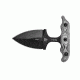 Tops Knives I Stick Fixed Blade Knife,3.50in Black 1075 RC 56-58 Steel,Black Canvas Micarta Handle, Black ISTK-01