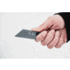 TOPS Knives Ivie 2.5in Fixed Blade Knife, 1095 Steel, Wharncliffe, Black Canvas Micarta, IV-02