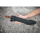 TOPS Knives Lilith 14 in Fixed Blade Knife, Steel, Tan Canvas Micarta, Black Kydex, LTH-01