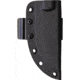 TOPS Knives Mini Tom Brown Tracker Knife, 6.5in Overall, 3.5in Camo Sawback 1095HC Blade, Black Canvas Micarta Handle, TBT-040-CAMO