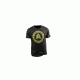 Tops Knives One Life Logo Cotton/Polyester Tee, Black Heather, 2XL, TS-1LBLK-2XL