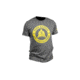 Tops Knives One Life Logo Cotton/Polyester Tee, Charcoal Heather, 2XL, TS-1LCHA-2XL