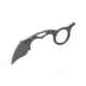 TOPS Knives Quickie Fixed Blade Knife, 1.63in, 1095 RC 56-58 Steel, Karambit QCK-01