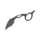 TOPS Knives Quickie Fixed Blade Knife, 1.63in, 1095 RC 56-58 Steel, Karambit, QCK-01