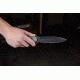 Tops Knives Rangers Edge Fixed Blade Knife, Black, 5.5in, RE3010