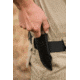 Tops Knives Scandi Woodsman Fixed Blade Knife, Green, 3.5in, SWOOD-3.5
