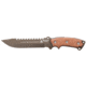 Tops Knives Steel Eagle 107C Delta Class, Fixed Blade Knif, 7.63 in, Midnight Bronze Blade, 1095 RC 56-58 Steel, Tan/Black Canvas Micarta Handle, SE107C-2DC
