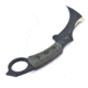 Tops Knives TAC Karambit, Black, 7.13in, TAC-01