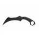 Tops Knives TAC Karambit, Black, 7.13in, TAC-01