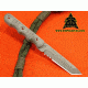 Tops Knives Taliban Take Down, Micarta Handle, Gray Blade, Tanto TKTTD-01