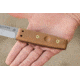Tops Knives Tanimboca Puukko, Brown, TPUK-01