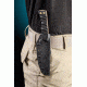 Tops Knives Team Jackal 5 Survivor Series Fixed Blade Knife, Black, 5in, TMJK-5S