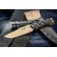 Tops Knives Team Jackal 5 Survivor Series Fixed Blade Knife, Black, 5in, TMJK-5S