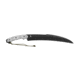TOPS Knives X16 Ginunting Fixed Blade Knife, 15.75in, 1095 Steel, Kukri, Black Linen Micarta Handle, X16G-02