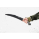 TOPS Knives X16 Ginunting Fixed Blade Knife, 15.75in, 1095 Steel, Kukri, Black Linen Micarta Handle, X16G-02