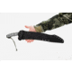 TOPS Knives X16 Ginunting Fixed Blade Knife, 15.75in, 1095 Steel, Kukri, Black Linen Micarta Handle, X16G-02