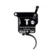 Triggertech Rem 700 Left Black Special Curved Trigger, PVD Black, R7L-SBB-13-TBC