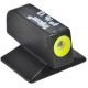 Trijicon 1911 Novak Cut Hd Night Sight Set - Yellow Front Only Outline Sight .185 High CA128FY-185