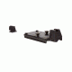 Trijicon 1911 RMR Mount w/Integrated Night Sight Set,Black Front/Black Rear Outline w/Green Lamps 600757