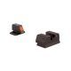 Trijicon FNH HD Night Sight Set - .40, Orange, FN Herstal, Front Sight Only FN101-C-600677