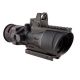 USED, Trijicon 6x48 ACOG Rifle Scope, Dual Illuminated Red Chevron .308 Reticle w/ Colt Knob Thumbscrew Mount &amp; LED 6.5 MOA Red Dot RMR Type 2, Black, 100560
