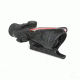 Trijicon ACOG 4x32 Scope w/Red Dual Illuminated Doughnut Reticle BAC-M16/AR15, Black TA31